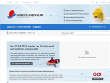 Tablet Screenshot of koiteich-express.de